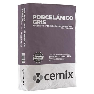 ADHESIVO PORCELÁNICO GRIS